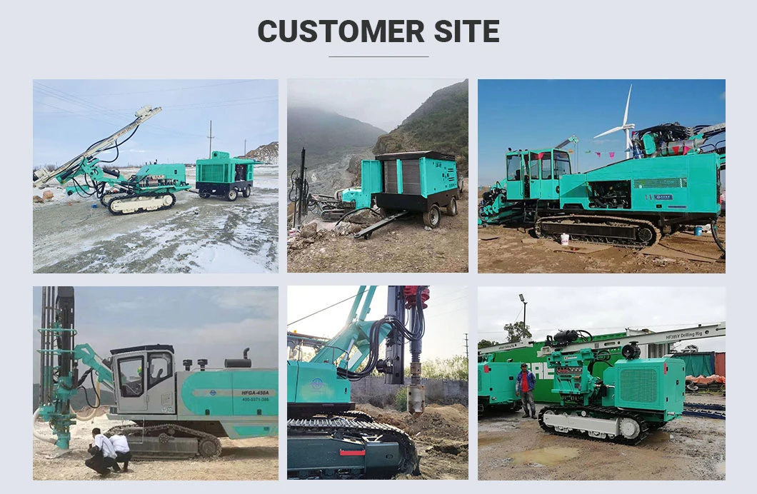 Rotary Crawler Mounted Surface Drilling Equipment for Geotechnical Exploration